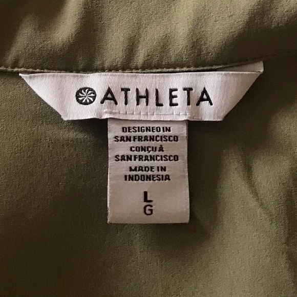 ATHLETA Wrinkle Resistant  Relaxed Fit Romper - Picture 9 of 11
